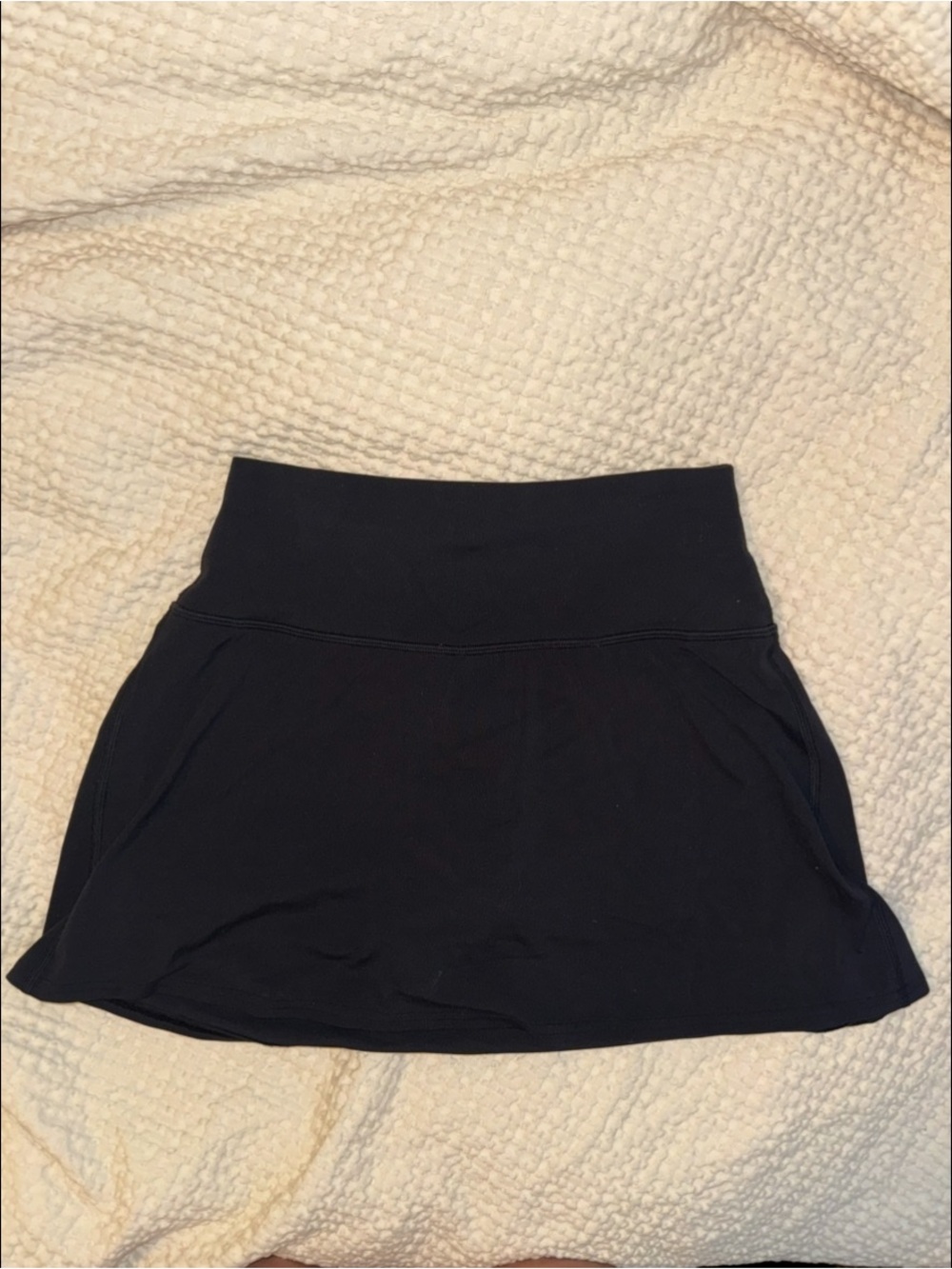 lululemon athletica Black Pull-On Active Mini Skirt